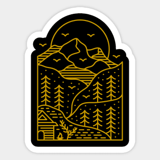 Wilderness Life Sticker